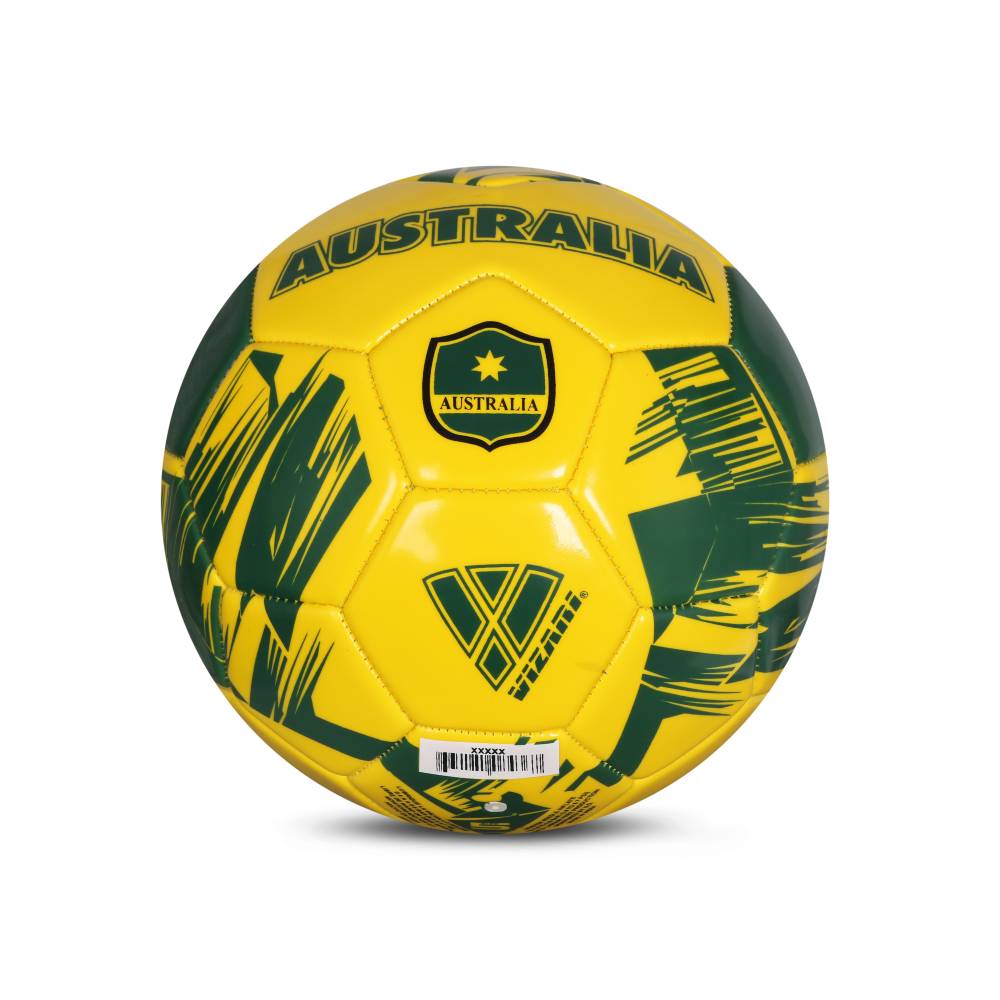 Mini National Team Soccer Balls/Country Ball - Australia Yellow