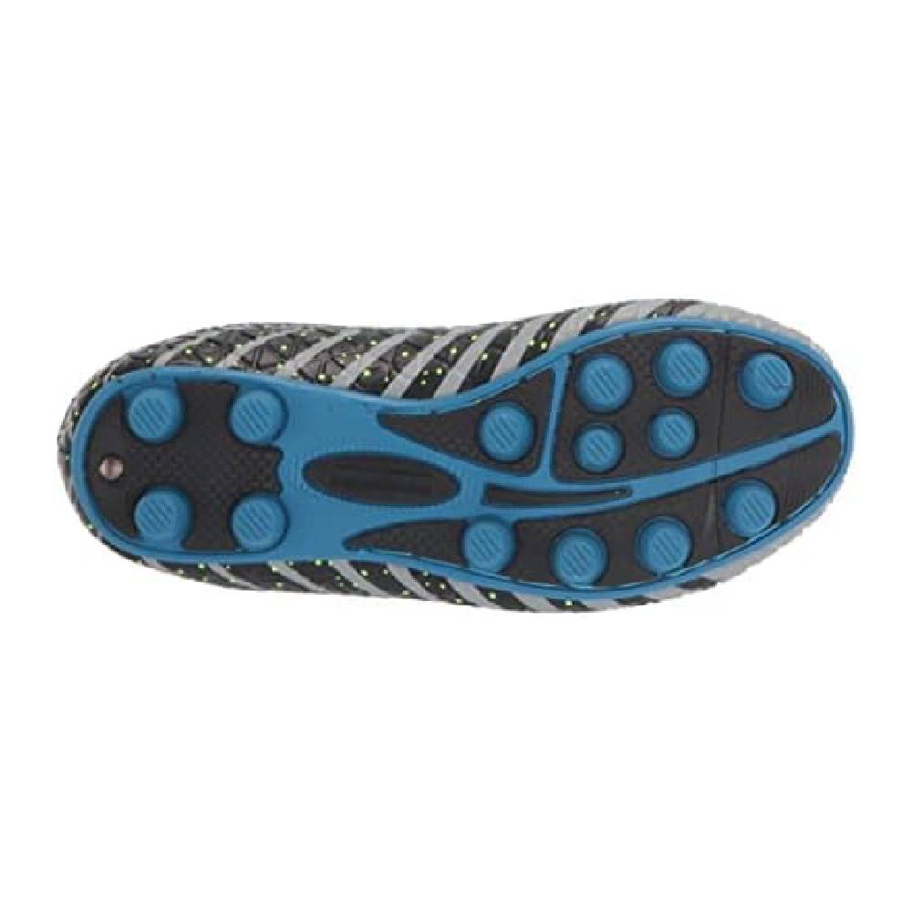 Bolt Firm Ground Soccer Shoes -Blue/Black/Silver
