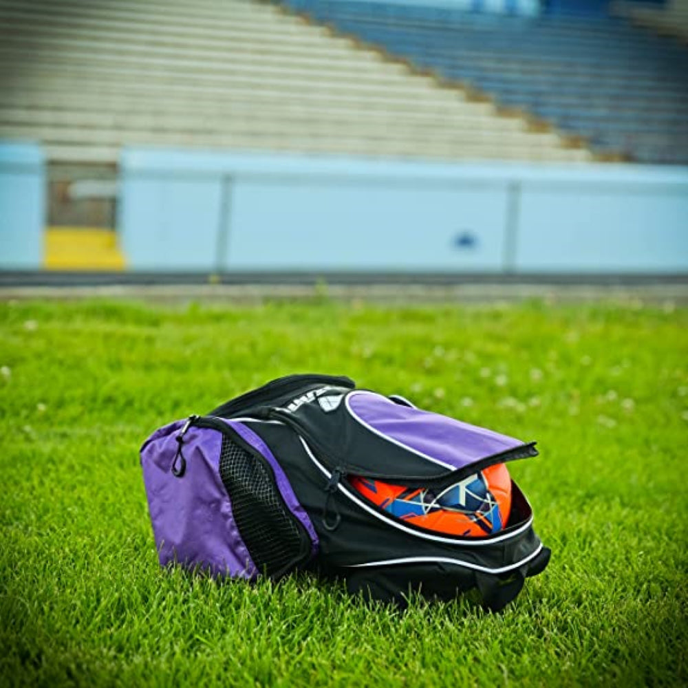 Solano Soccer Sports Backpack - Purple