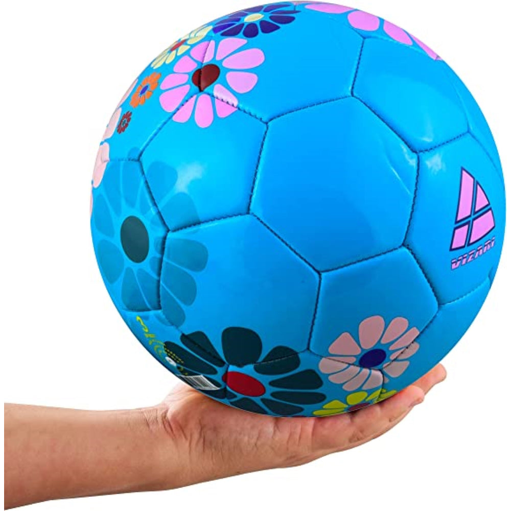 Blossom Soccer Ball - Blue/Pink