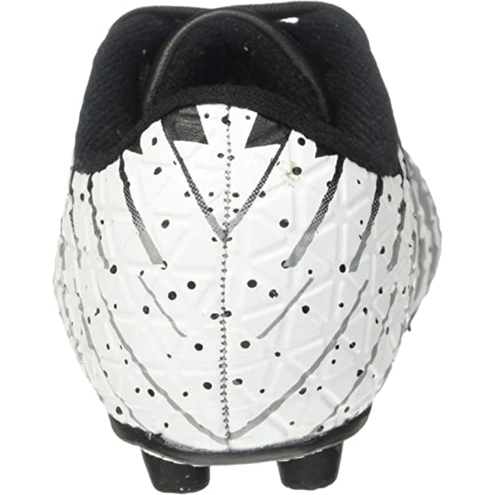 Bolt Firm Ground Soccer Shoes -Black/White/Silver