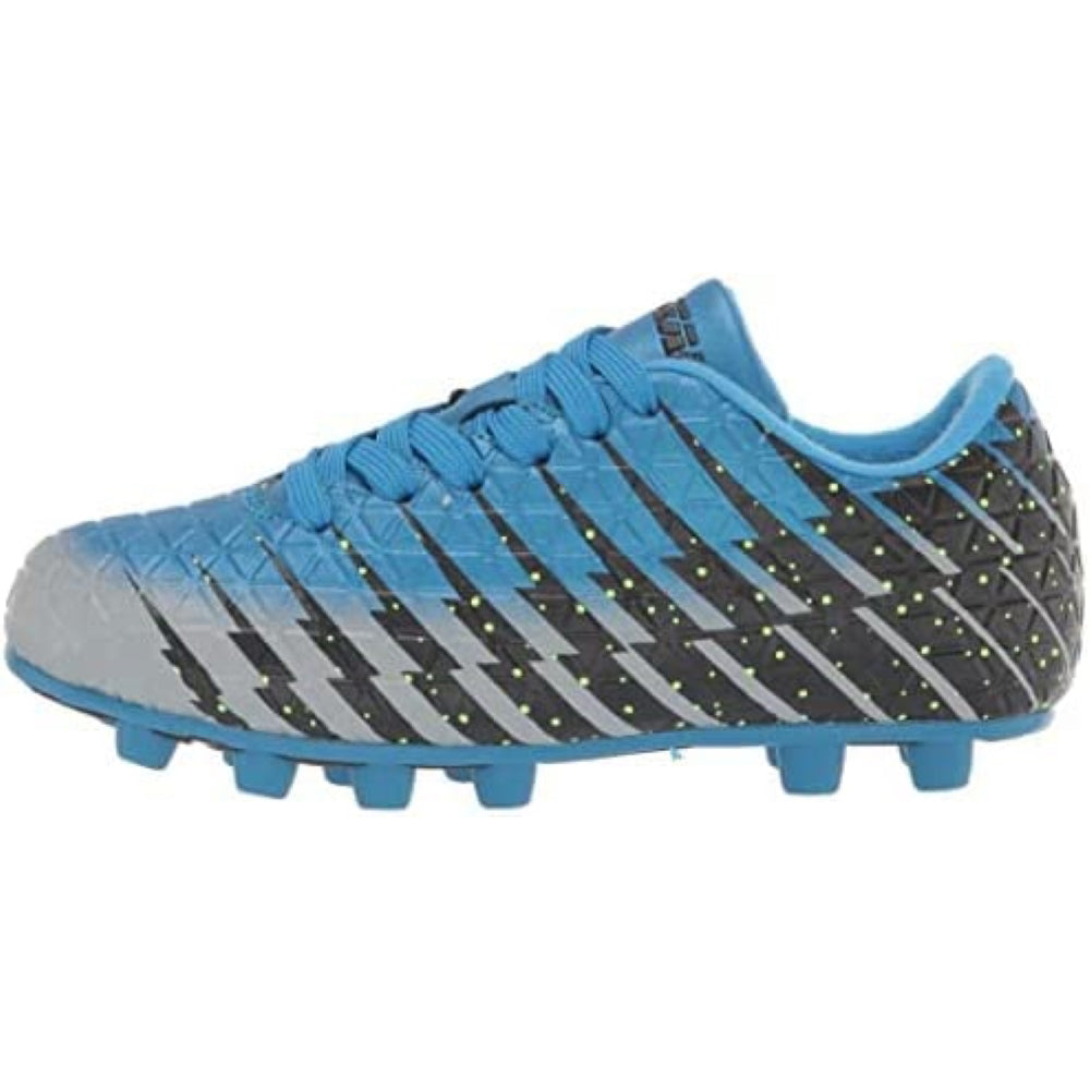 Bolt Firm Ground Soccer Shoes -Blue/Black/Silver