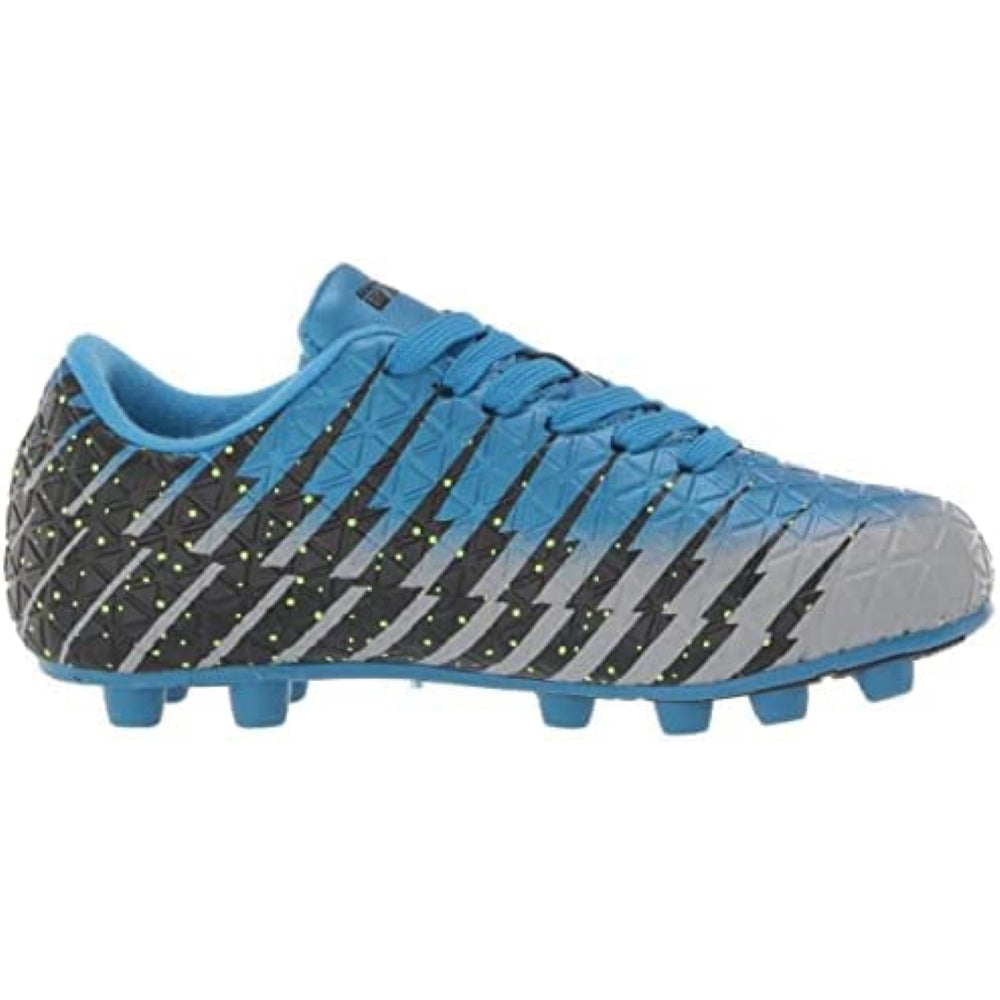 Bolt Firm Ground Soccer Shoes -Blue/Black/Silver