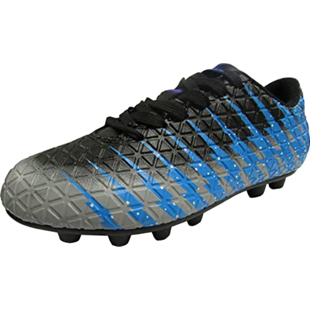 Bolt Firm Ground Soccer Shoes -Black/Sky/Silver