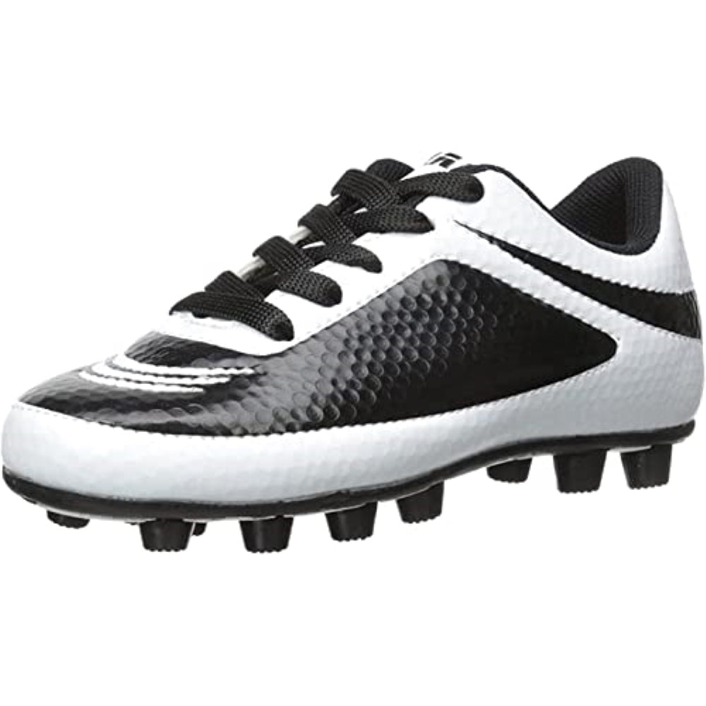 Vizari Infinity Youth Firm Ground Soccer Cleats White Black