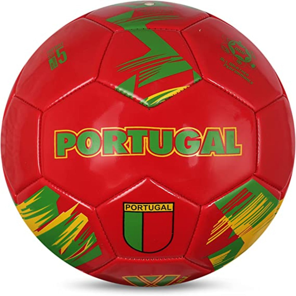 National Team Soccer Balls-Portugal Red