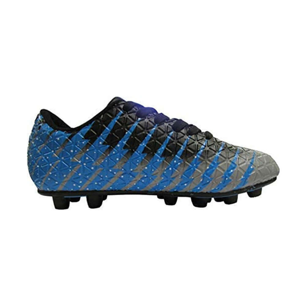Bolt Firm Ground Soccer Shoes -Black/Sky/Silver