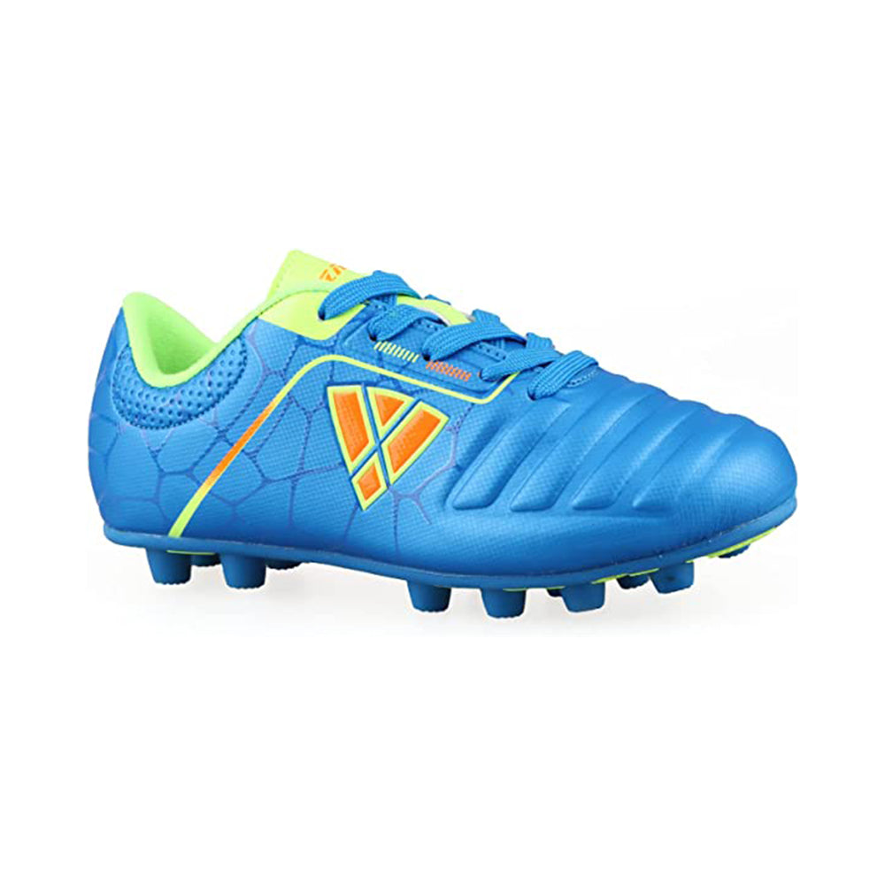 Catalina JR. Firm Ground Soccer Shoes-Blue/Lime/Orange
