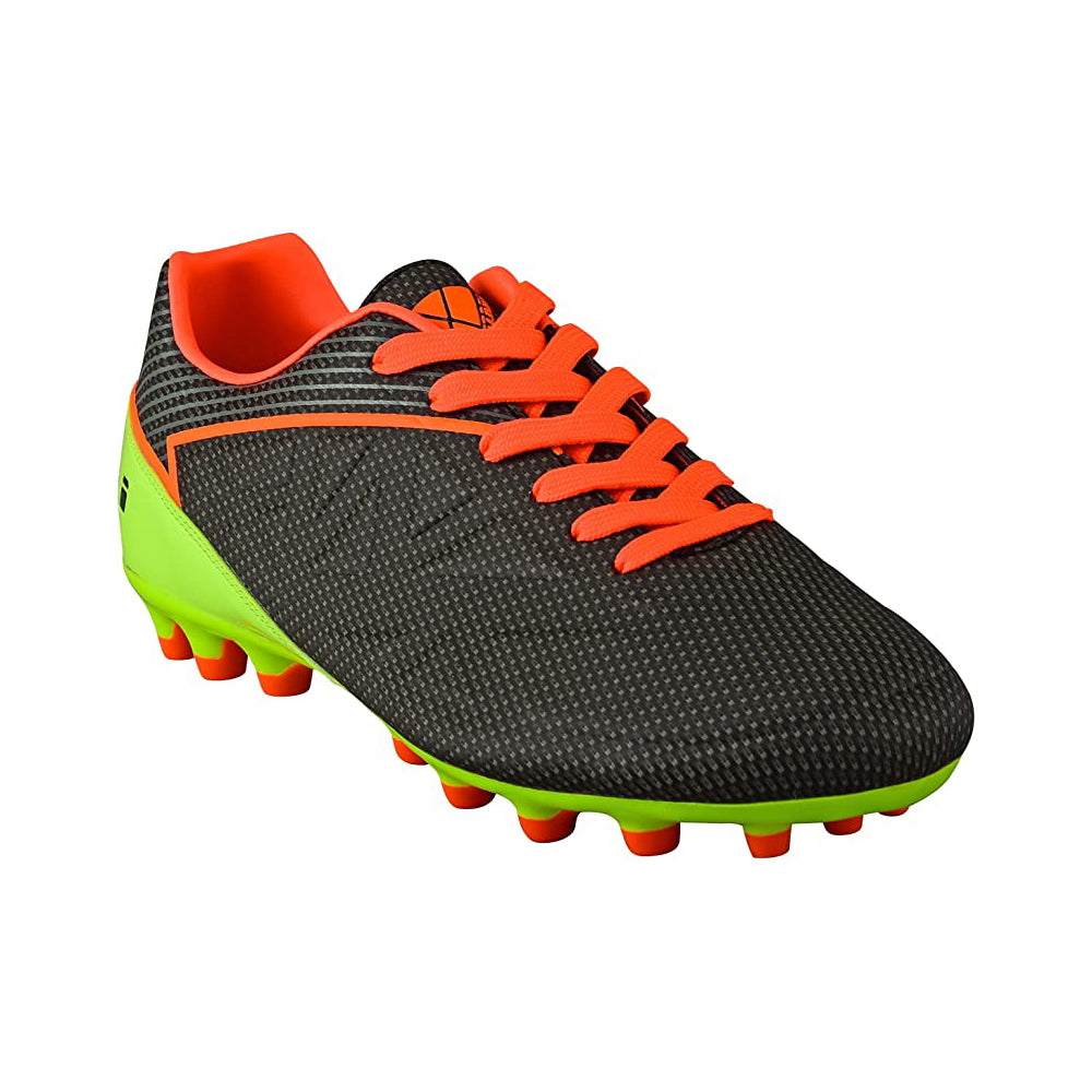 Rio Firm Ground Soccer Cleats - Black/Neon Lime