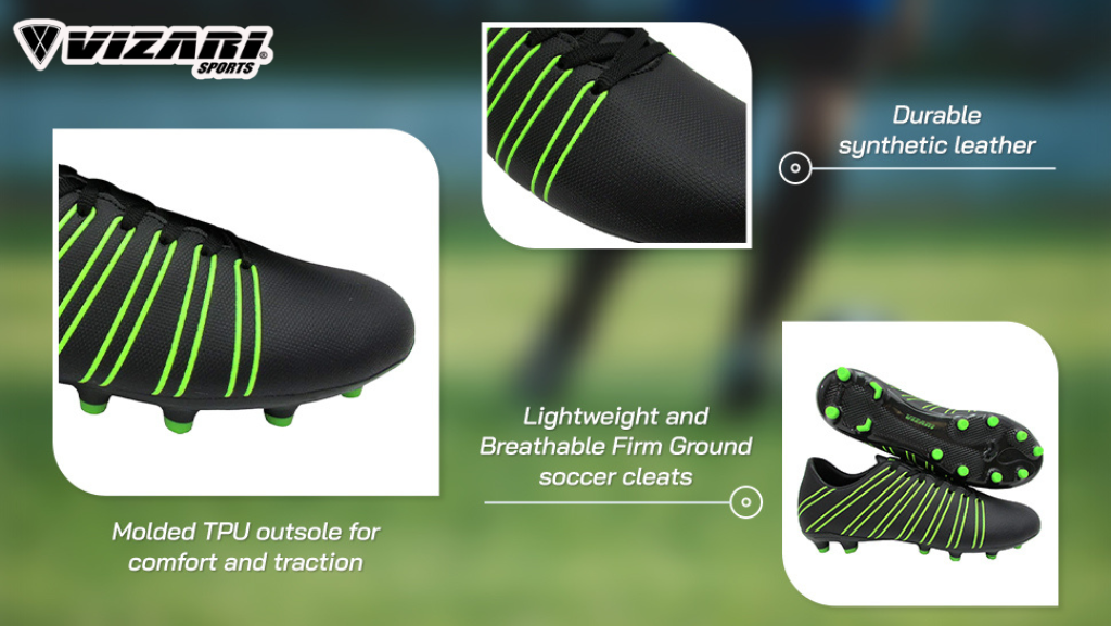 Mastering the Pitch: All About Soccer Firm Ground Cleats.
