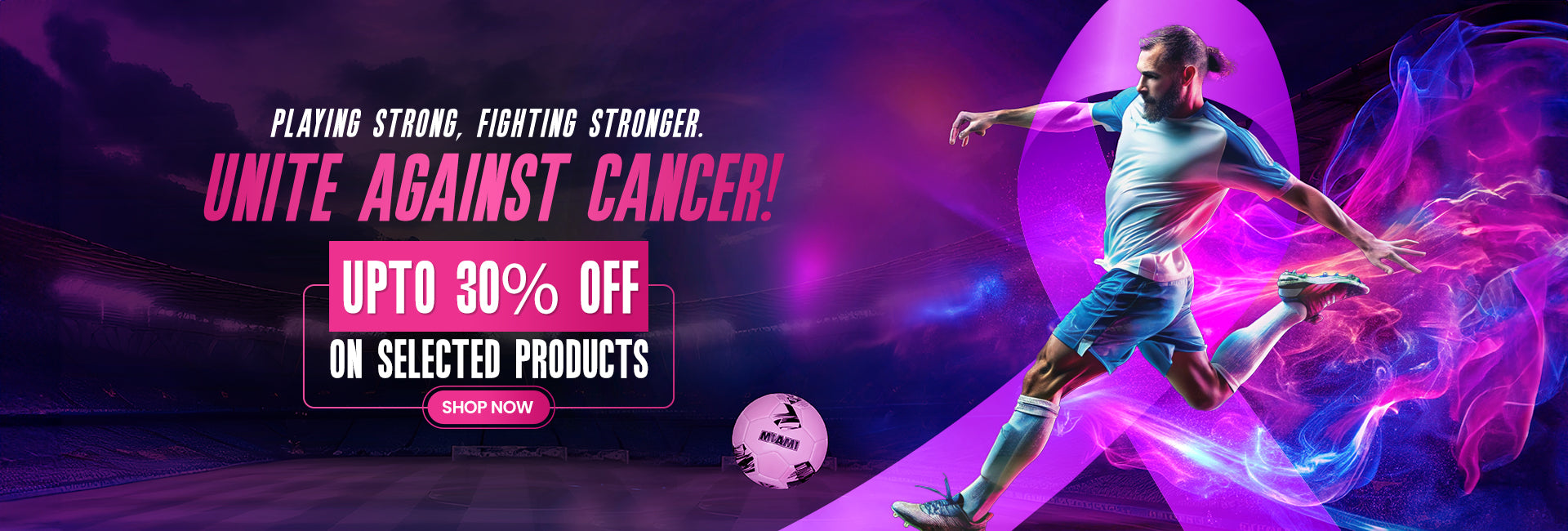 October Month Against Cancer - Vizari Sports
