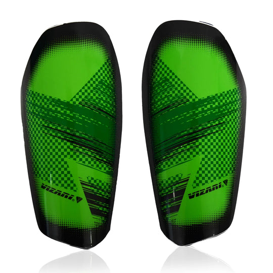 Aptos Soccer Shin Guard with Sleeve-Green/Black - Vizari Sports