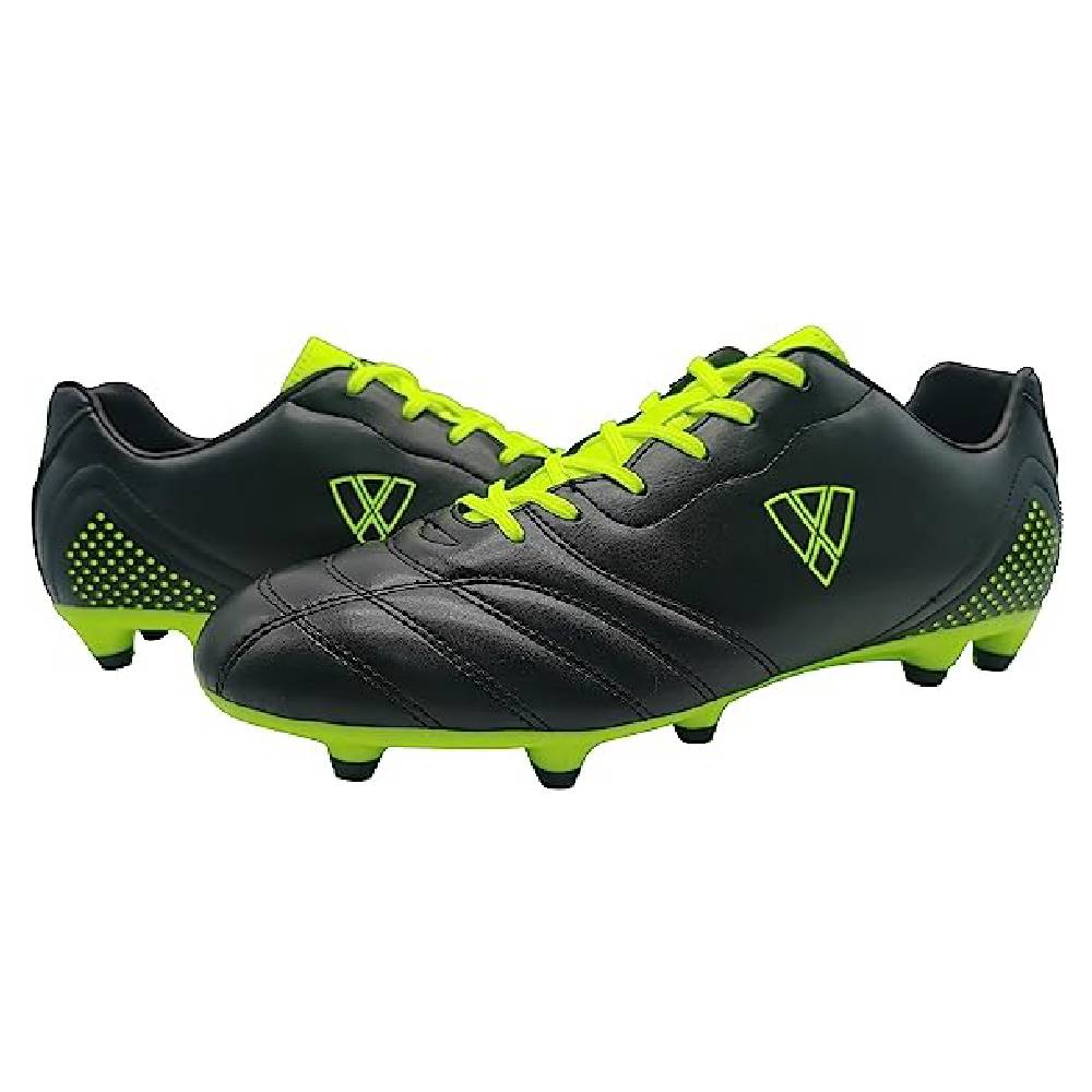 Redondo Firm Ground Soccer Shoes-Black/Green