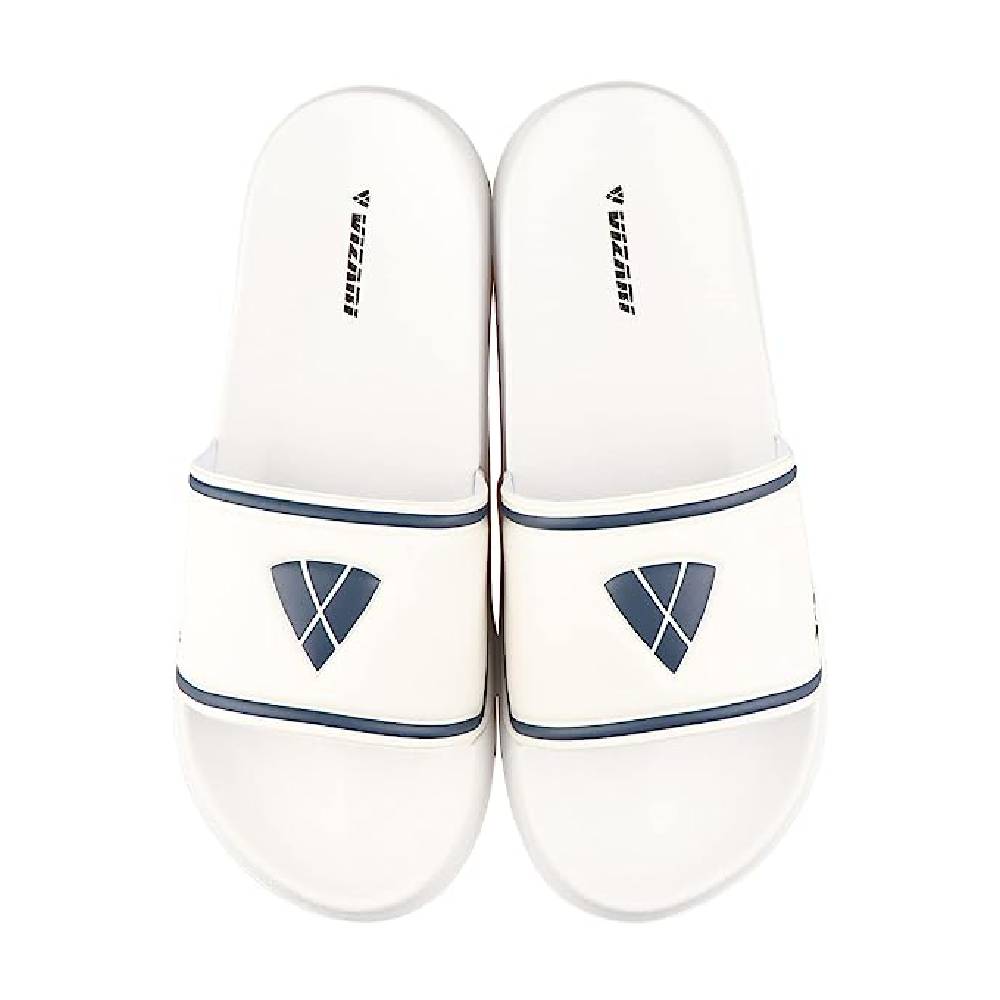 Youth Soccer Slide Sandals - White
