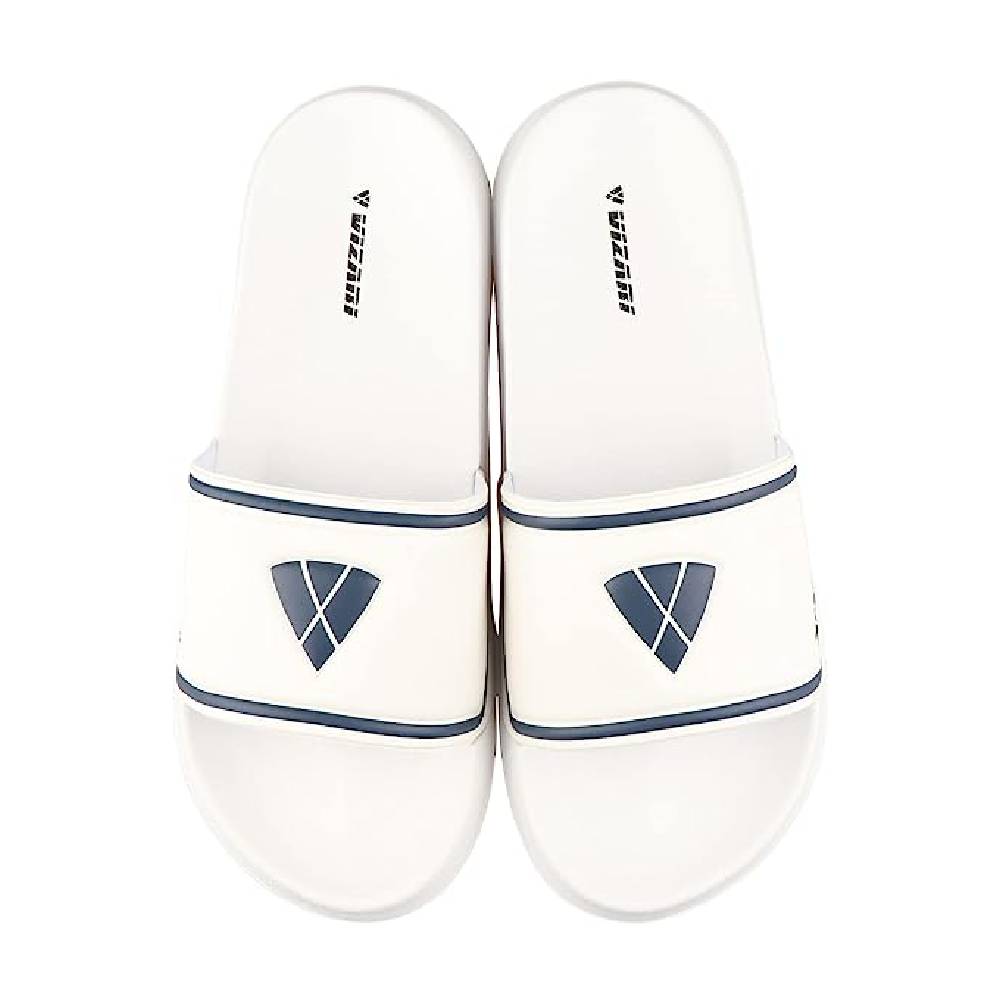 Youth Soccer Slide Sandals - White - Vizari Sports