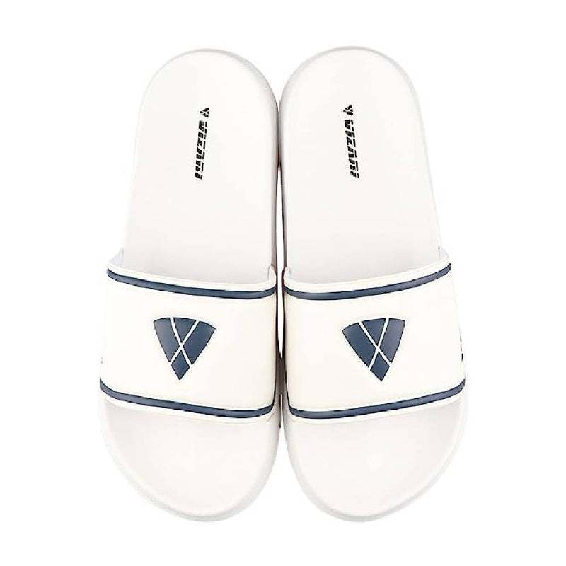 Youth Soccer Slide Sandals - White - Vizari Sports