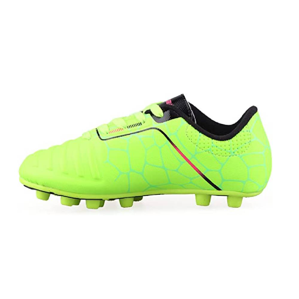 Catalina JR. Firm Ground Soccer Shoes-Green/Black/Fuschia - Vizari Sports