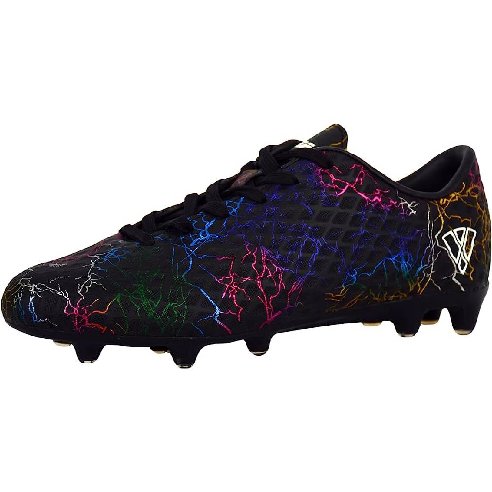 Zodiac Junior Firm Ground Soccer Cleats - Black