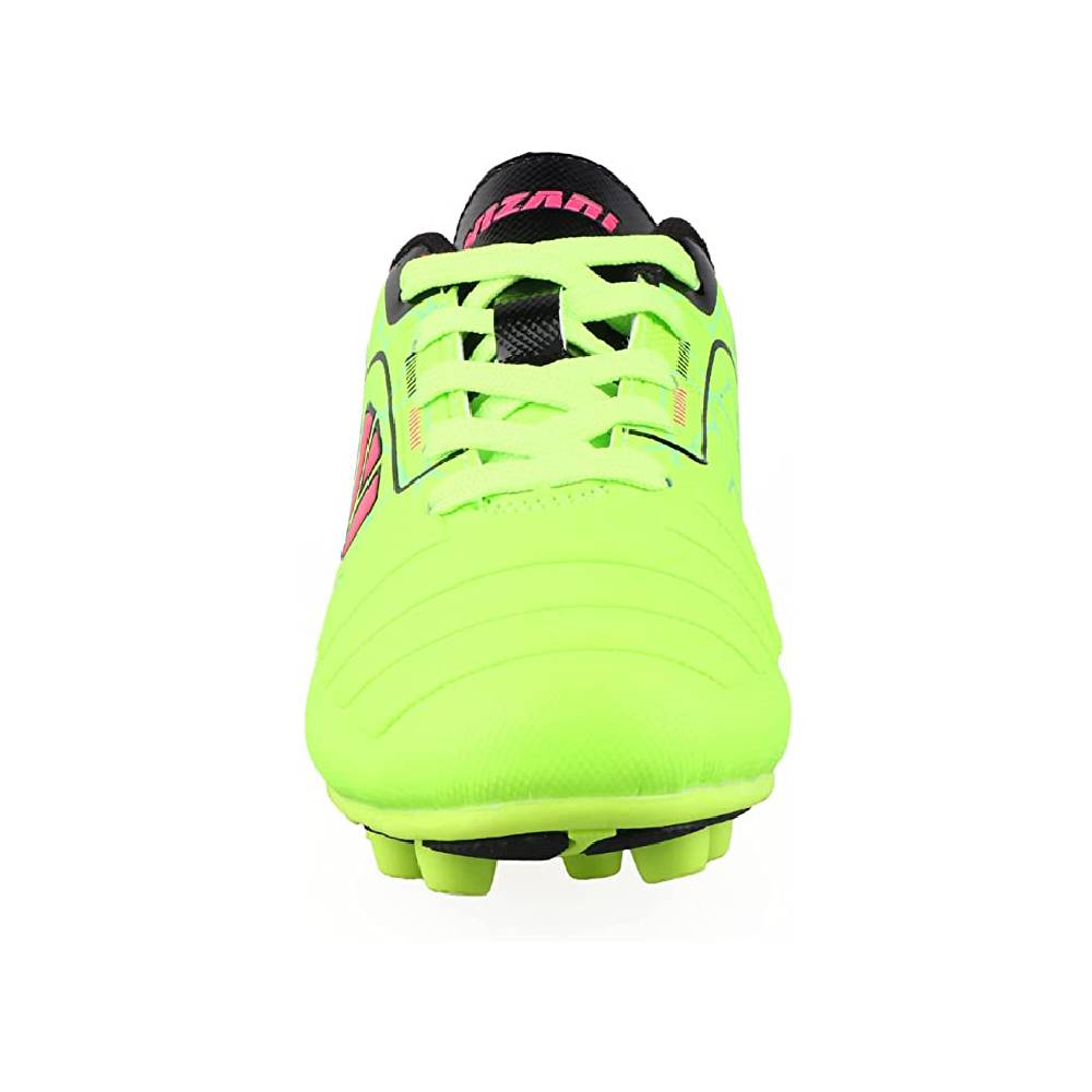 Catalina JR. Firm Ground Soccer Shoes-Green/Black/Fuschia - Vizari Sports