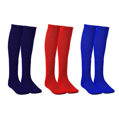 Vizari League Multi-Colored Socks Combo | Sweat Wicking Socks (Pack of 3) - Vizari Sports