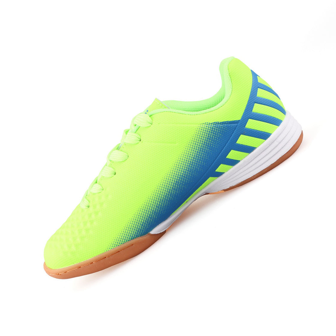 Santos JR Indoor Soccer Shoes -Green/Blue - Vizari Sports