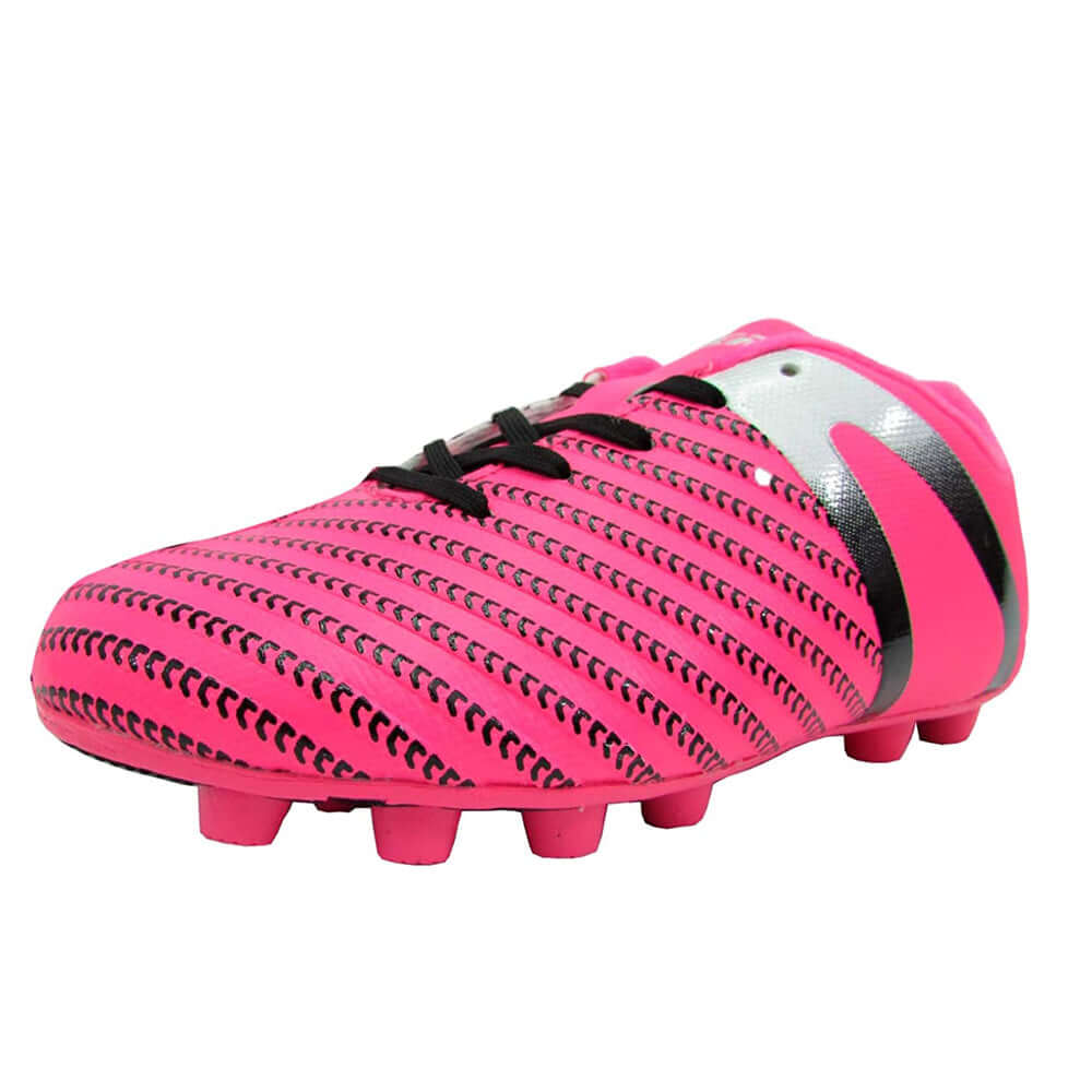 Impact Firm Ground Soccer Shoes -Pink/Silver - Vizari Sports