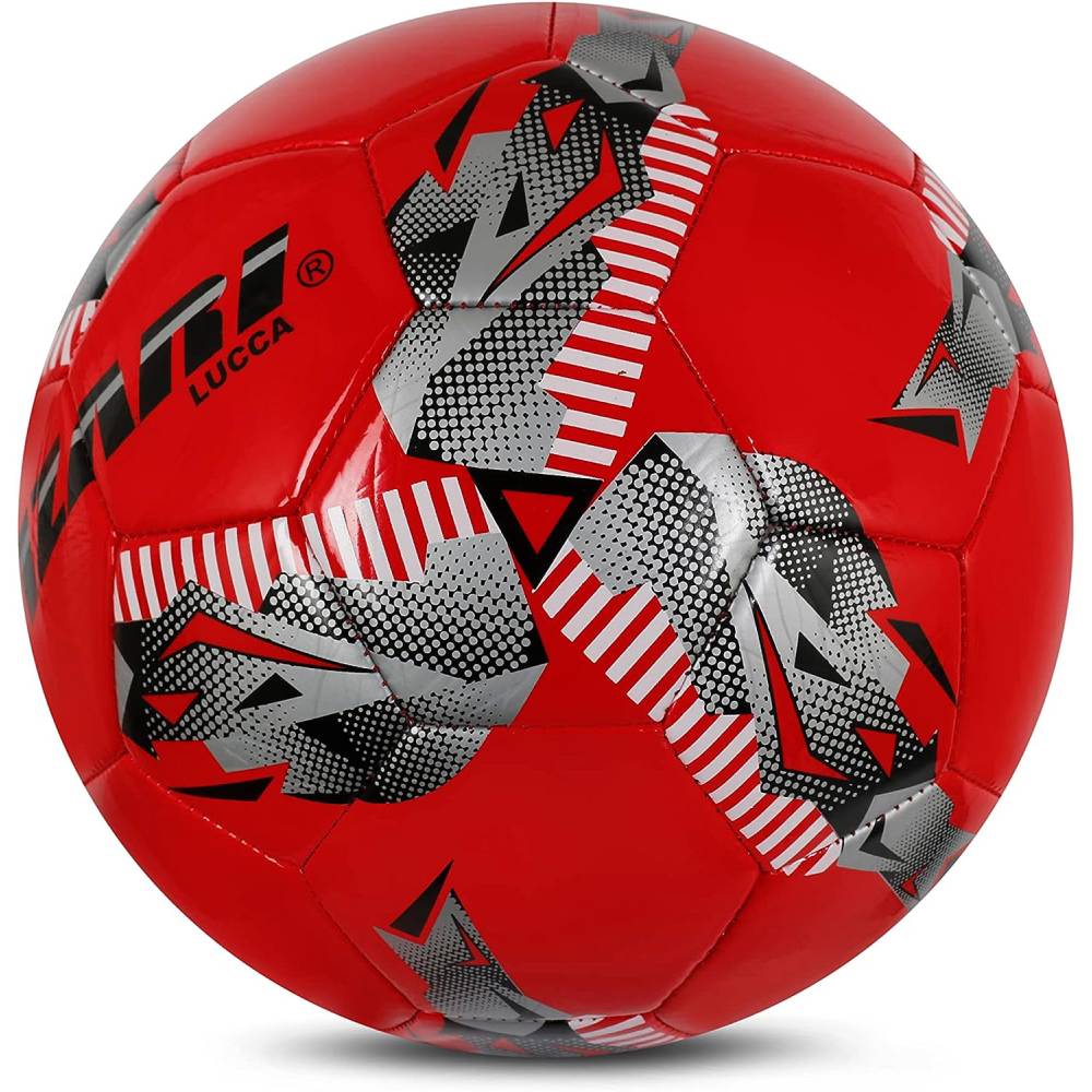 Lucca Soccer Ball-Red