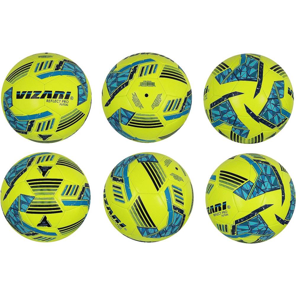 Reflect Pro Premium Indoor Soccer Ball - Lime Yellow - Vizari Sports