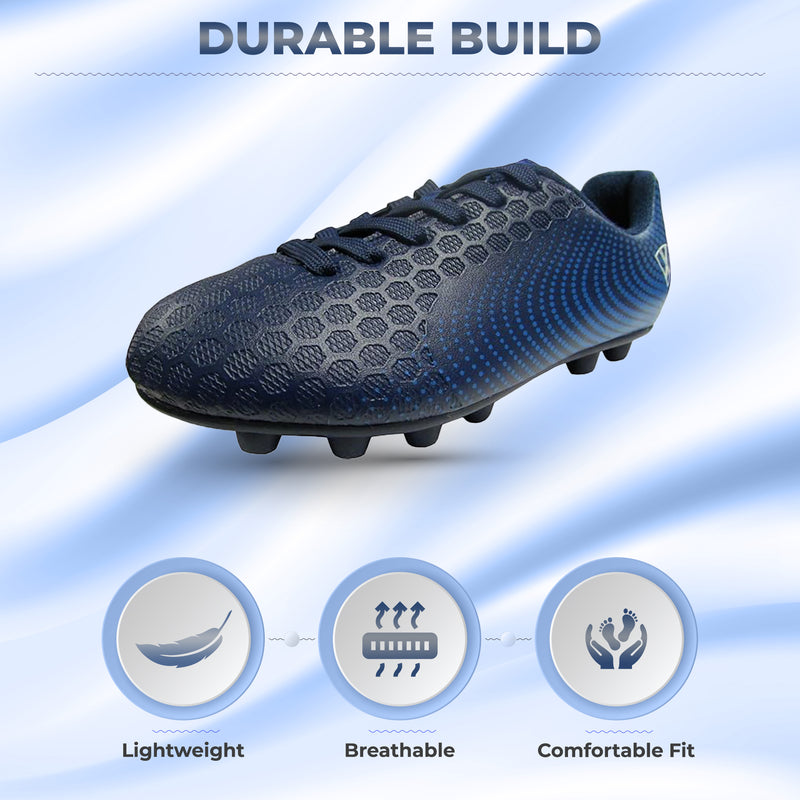 Stealth Firm Ground Soccer Shoes -Navy - Vizari Sports