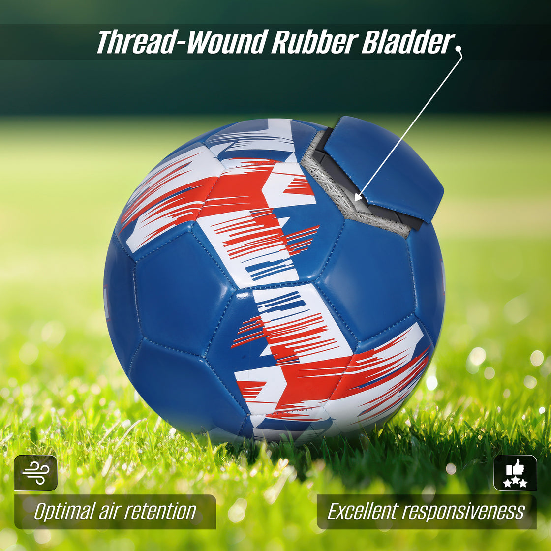 Club Team Soccer Balls - Paris Blue - Vizari Sports