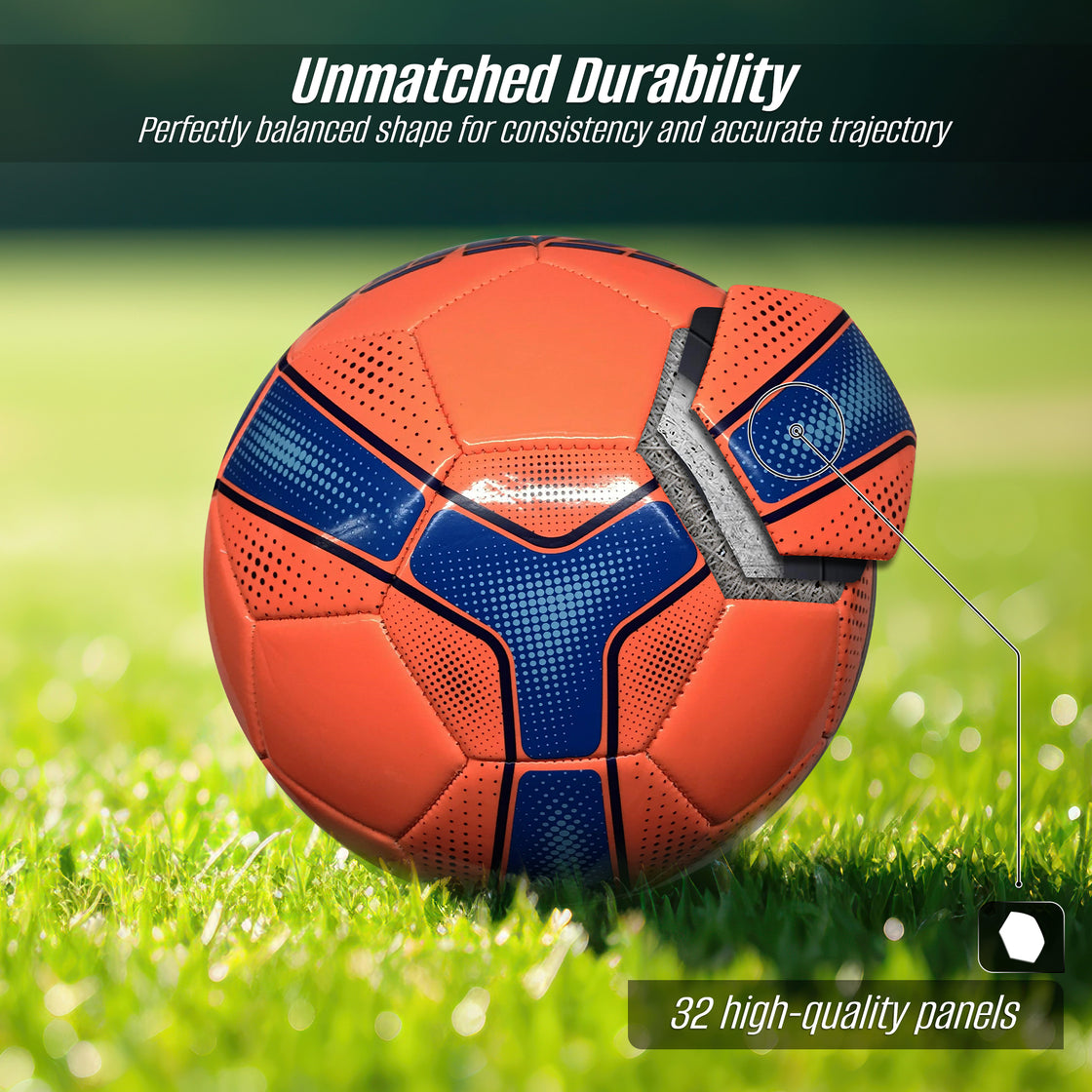 Sports Cordoba Usa Soccer Balls-Orange - Vizari Sports