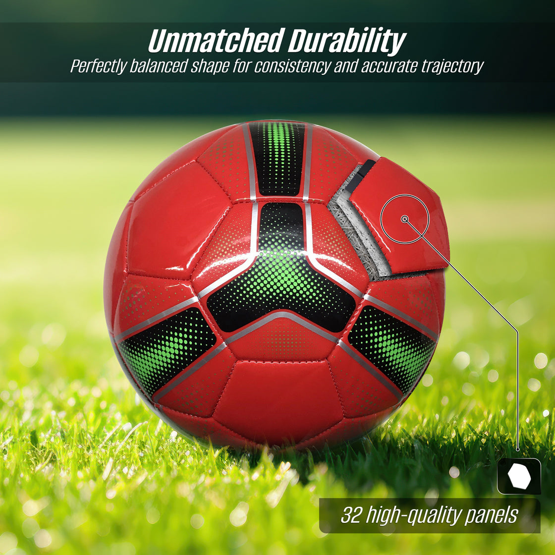 Sports Cordoba Usa Soccer Balls-Red - Vizari Sports