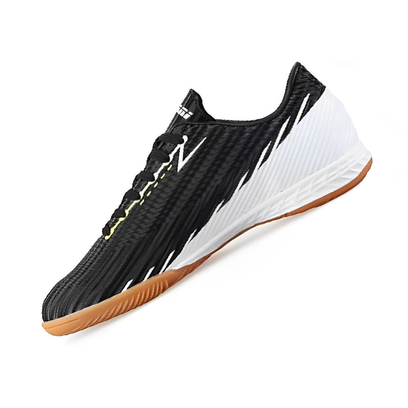 Tesoro JR. Indoor Soccer Shoes-Black/White - Vizari Sports