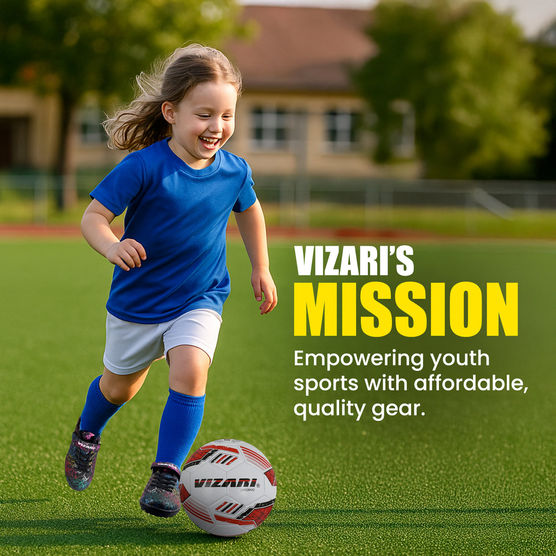 Zodiac Velcro Junior Turf Soccer Shoes - Black