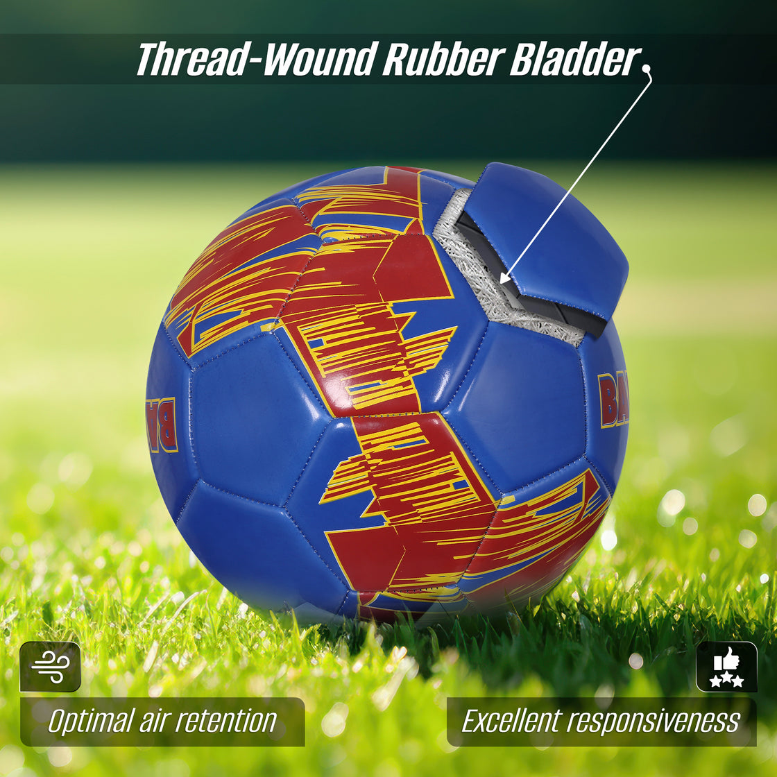 Club Team Soccer Balls - Barcelona Blue - Vizari Sports