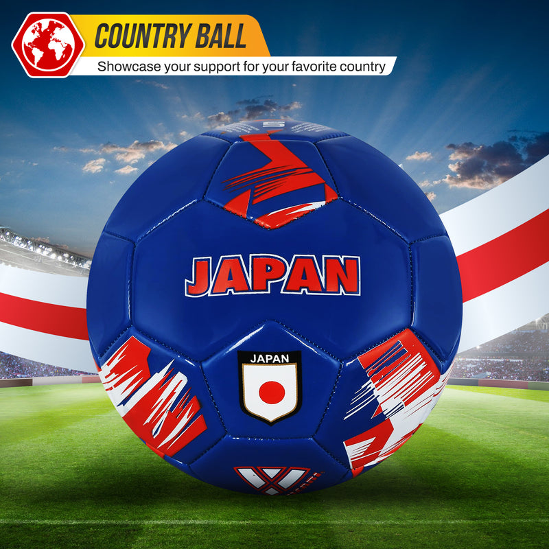 National Team Soccer Balls-Japan Blue - Vizari Sports