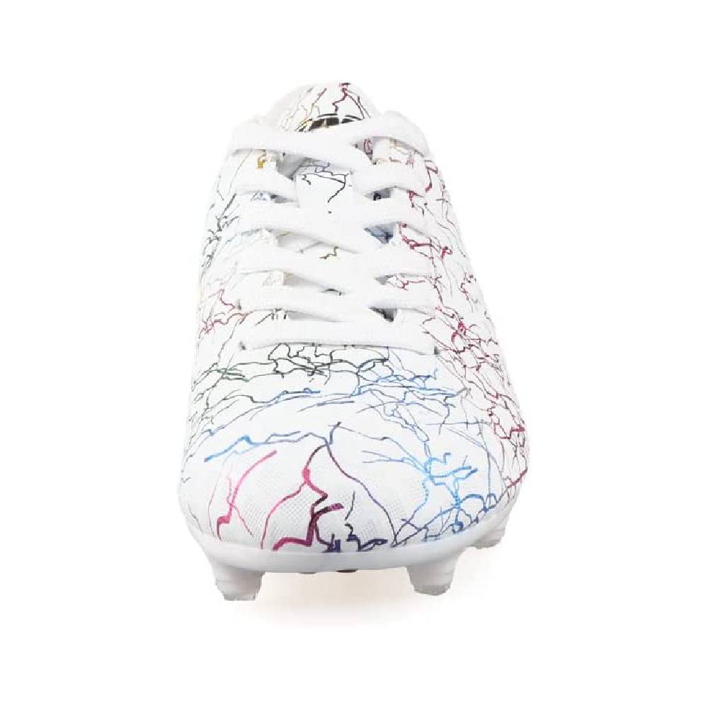 Zodiac Junior Firm Ground Soccer Cleats - White