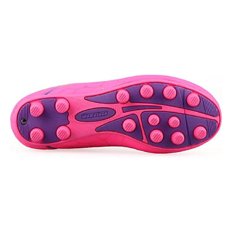 Catalina JR. Firm Ground Soccer Shoes-Pink/Purple/Yellow - Vizari Sports
