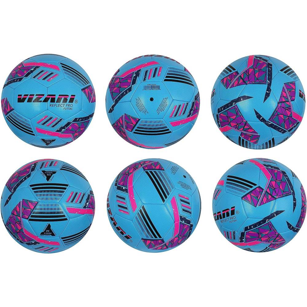 Reflect Pro Premium Indoor Soccer Ball-Sky Blue - Vizari Sports