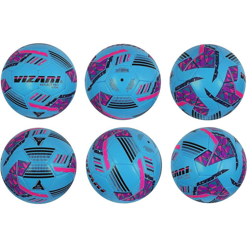 Reflect Pro Premium Indoor Soccer Ball-Sky Blue - Vizari Sports