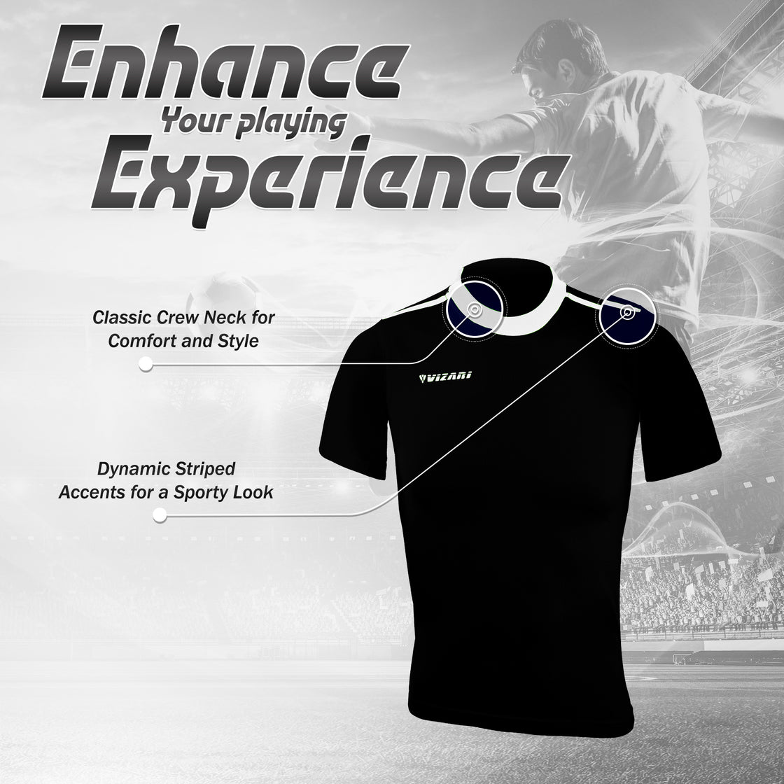 Velez Jersey-Black - Vizari Sports