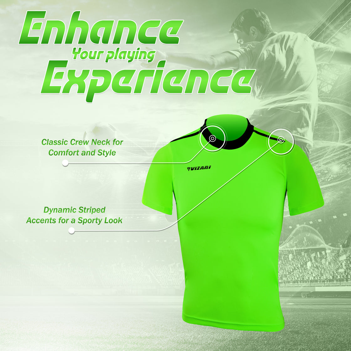 Velez Jersey-Neon Green - Vizari Sports