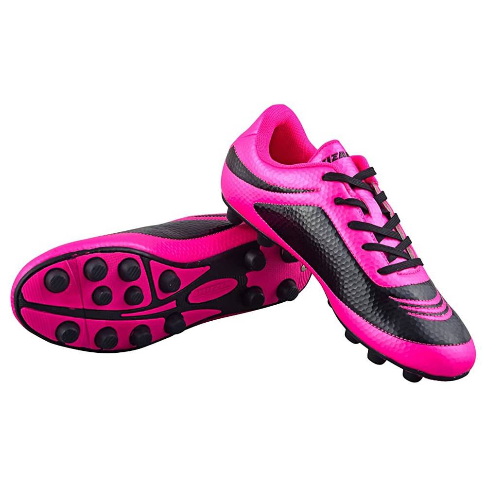 Infinity Firm Ground Soccer Shoes -Pink/Black - Vizari Sports
