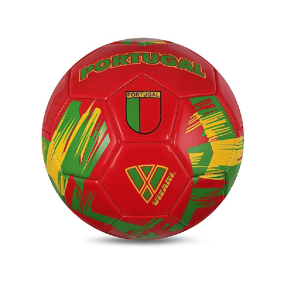 Mini National Team Soccer Balls - Portugal Red