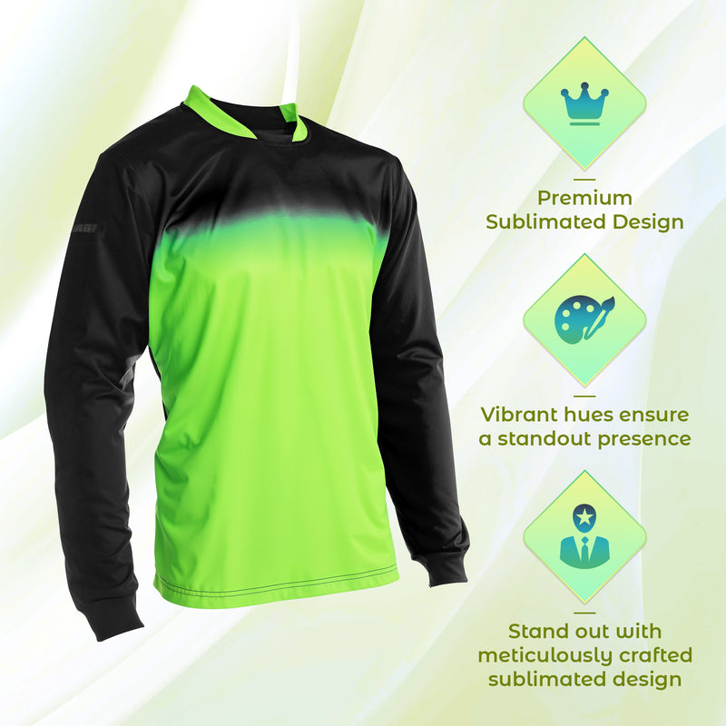 Vallejo Goalkeeper Jersey - Green/Black - Vizari Sports
