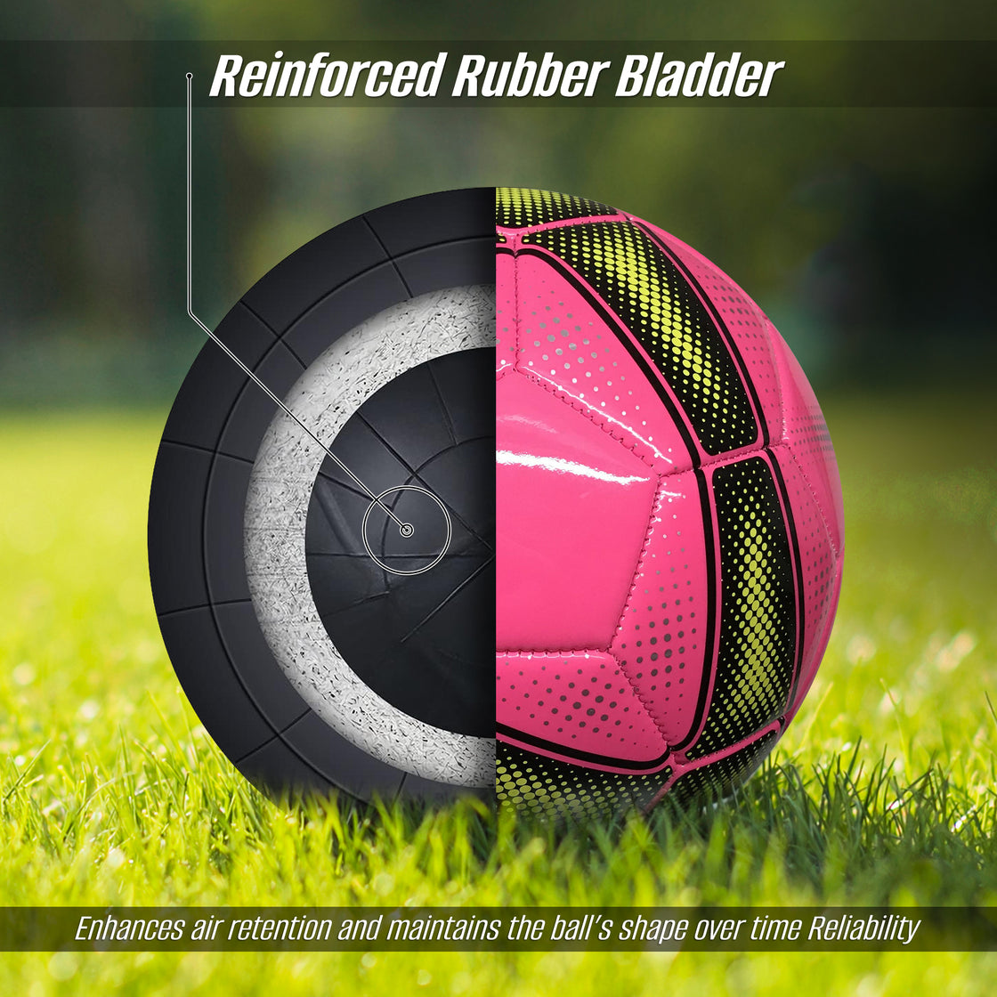 Sports Cordoba Usa Soccer Balls-Pink - Vizari Sports