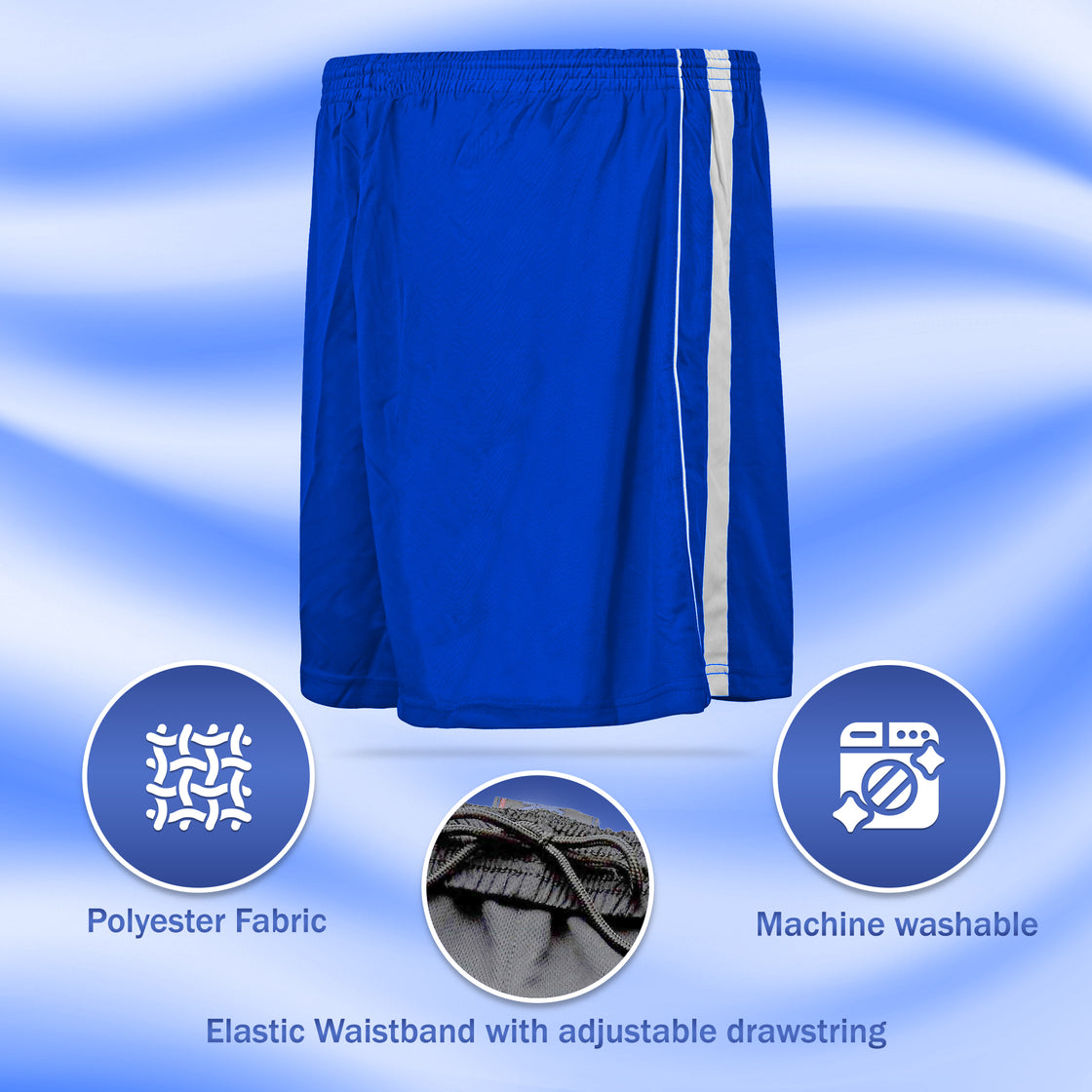 Campo Soccer Shorts - Royal - Vizari Sports