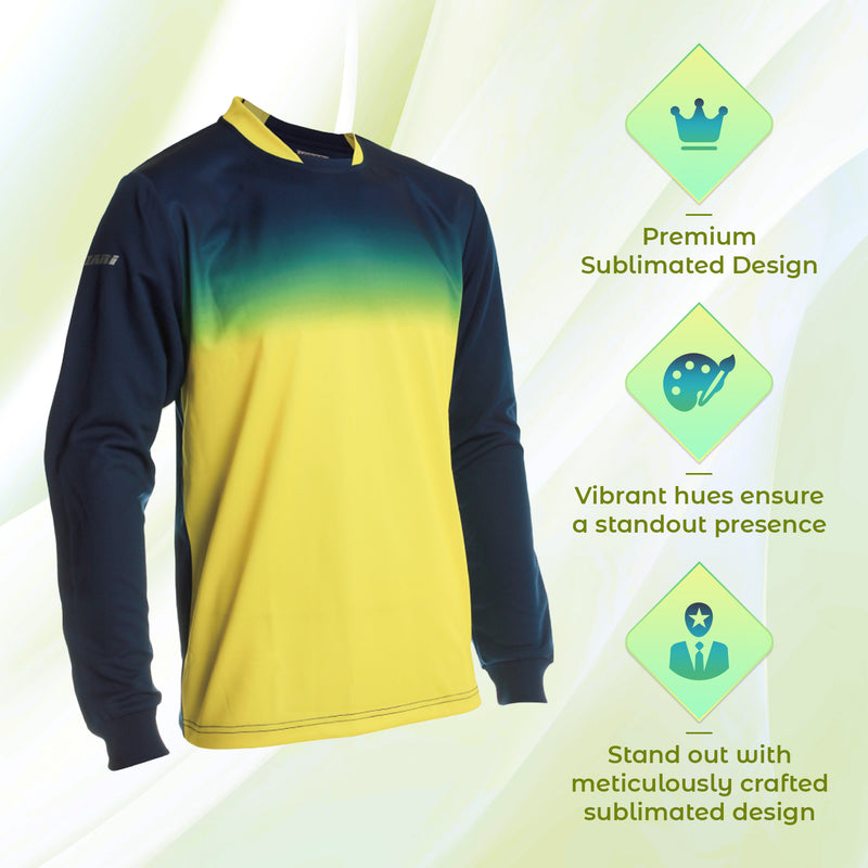 Vallejo Goalkeeper Jersey-Yellow/Black - Vizari Sports