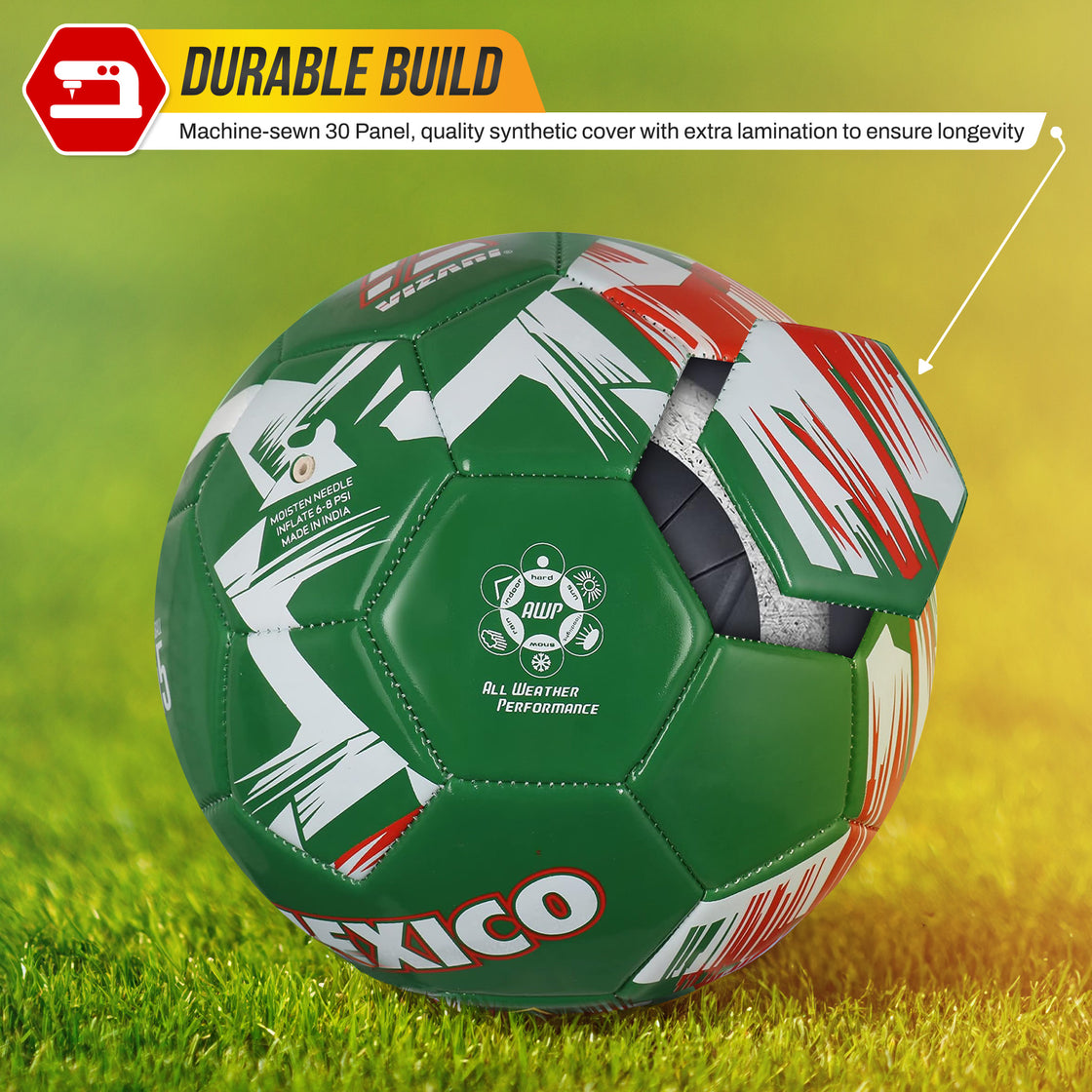 National Team Soccer Balls-Mexico Green - Vizari Sports