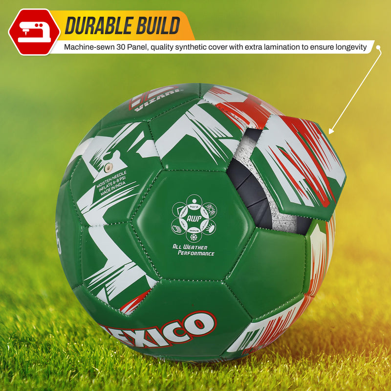 Mini National Team Soccer Balls-Mexico Green - Vizari Sports